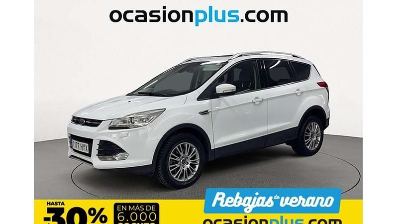 Blanco Usado 2014 Ford Kuga Titanium SUV | 13.450 € (Precio justo) - Imagen 1/4