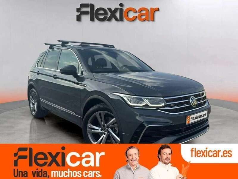 Gris Usado 2021 VW Tiguan R-line SUV | 30.590 € (Precio justo) - Imagen 1/4