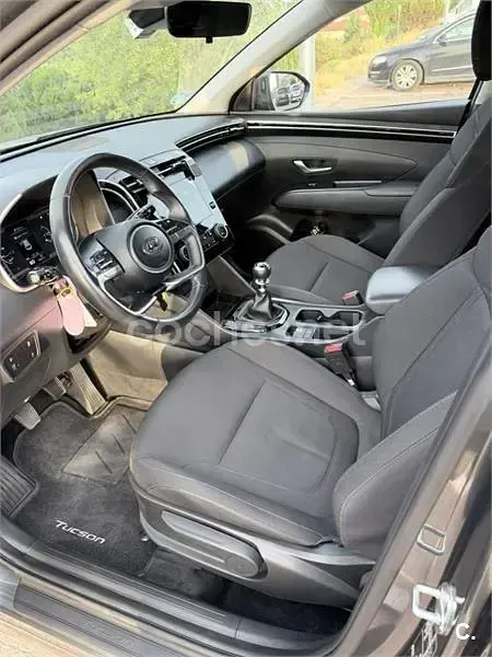 Usado Hyundai Tucson 150 CV (110 kW) 2022 Verde SUV