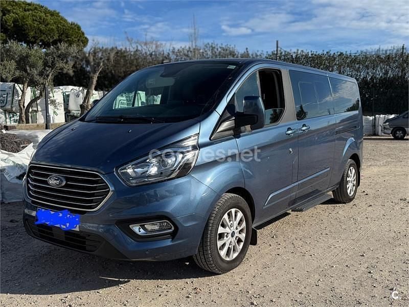 Azul Usado 2022 Ford Tourneo Titanium X Monovolumen | 35.400 € (Precio justo) - Imagen 1/4
