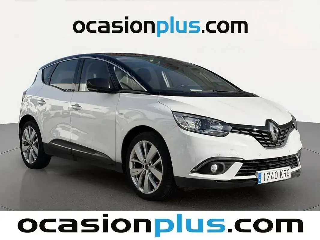 Usado Renault Scénic Zen 140 CV (102 kW) 2018 Blanco Monovolumen