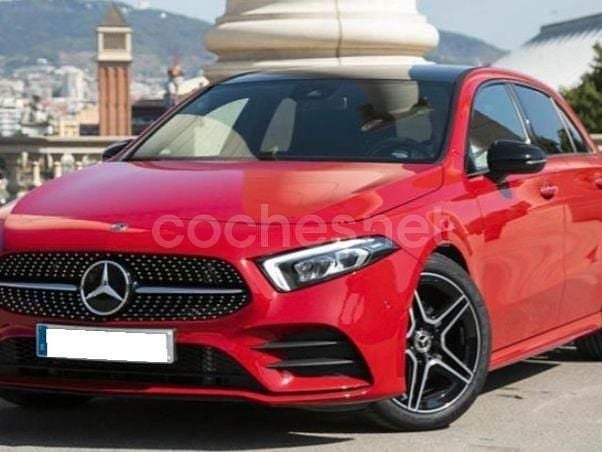 Rojo Usado 2019 Mercedes A200 Berlina | 21.990 € (Precio justo) - Imagen 1/4