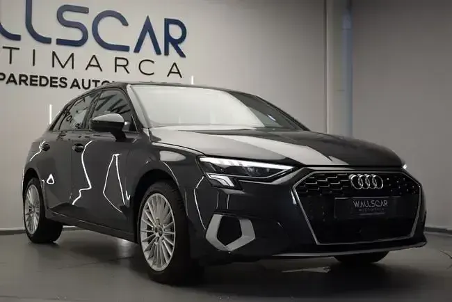 Usado Audi A3 Sportback S-Line 110 CV (80 kW) 2024 Negro Utilitario