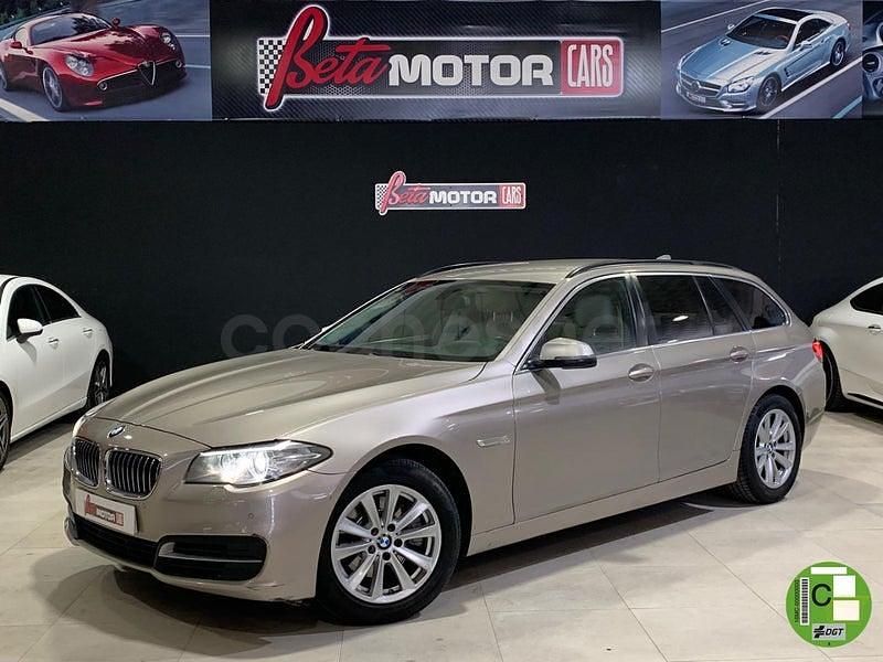 Usado BMW 520 184 CV (135 kW) 2014 Beige Familiar