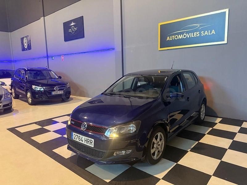 Usado VW Polo Advance 75 CV (55 kW) 2013 Azul Utilitario