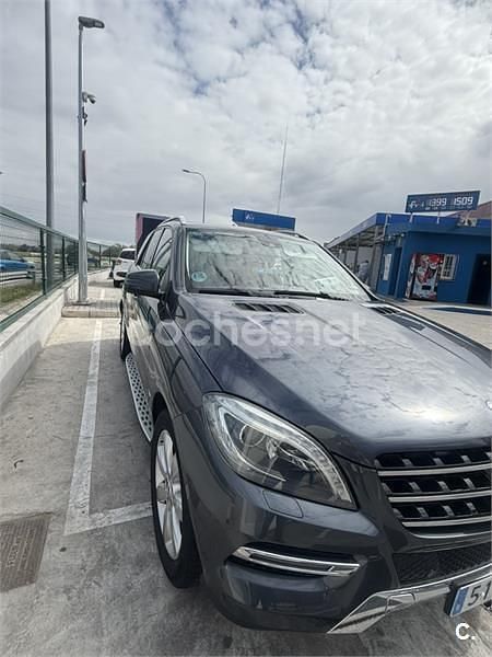 Gris / plata Usado 2014 Mercedes ML250 SUV | 18.600 € (Precio justo) - Imagen 1/3