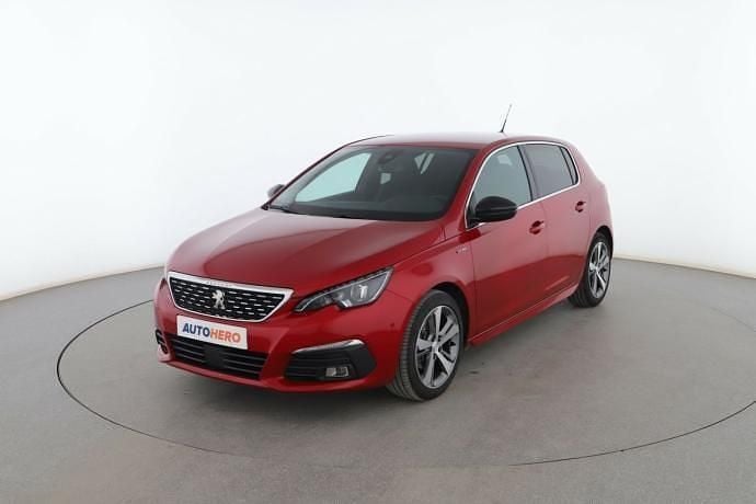 Rojo Usado 2019 Peugeot 308 GT-line Berlina | 12.499 € (Precio justo) - Imagen 1/3