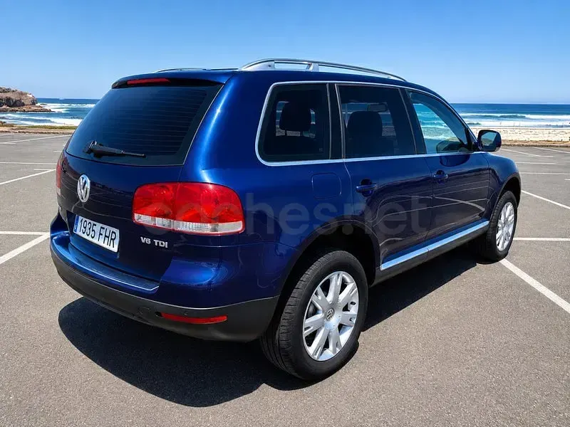 Usado VW Touareg 225 CV (165 kW) 2007 Azul SUV