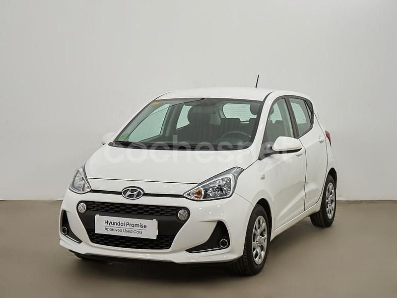 Blanco Usado 2018 Hyundai i10 Utilitario | 9490 € (Precio justo) - Imagen 1/4