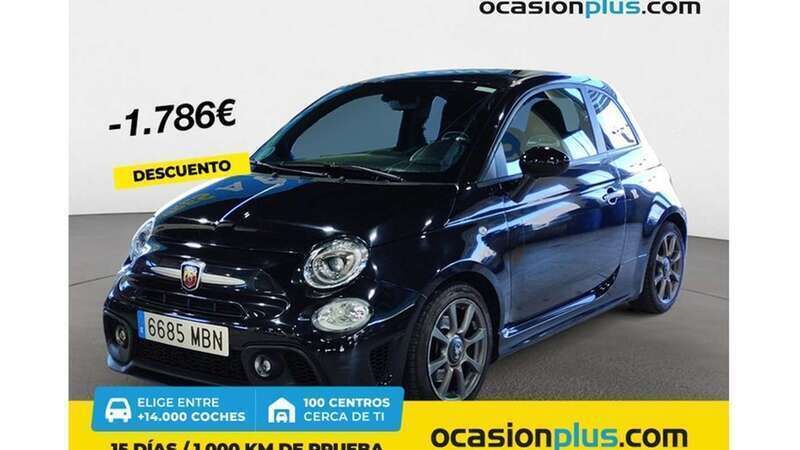 Negro Usado 2022 Abarth 595 Turismo Utilitario | 17.864 € (Precio justo) - Imagen 1/4
