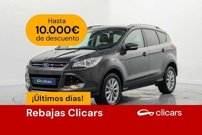 Gris Usado 2015 Ford Kuga Titanium SUV | 13.990 € (Precio justo) - Imagen 1/4