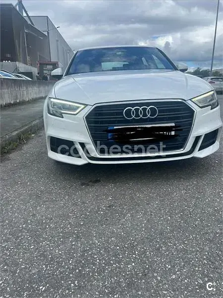 Usado Audi A3 116 CV (85 kW) 2017 Blanco Berlina