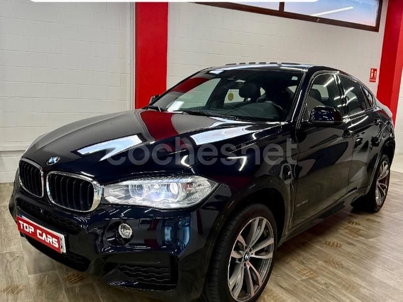 Negro Usado 2017 BMW X6 Sport Line SUV | 34.950 € (Un poco caro) - Imagen 1/4