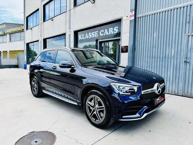Azul Usado 2021 Mercedes GLC300 SUV | 38.480 € (Buen precio) - Imagen 1/4