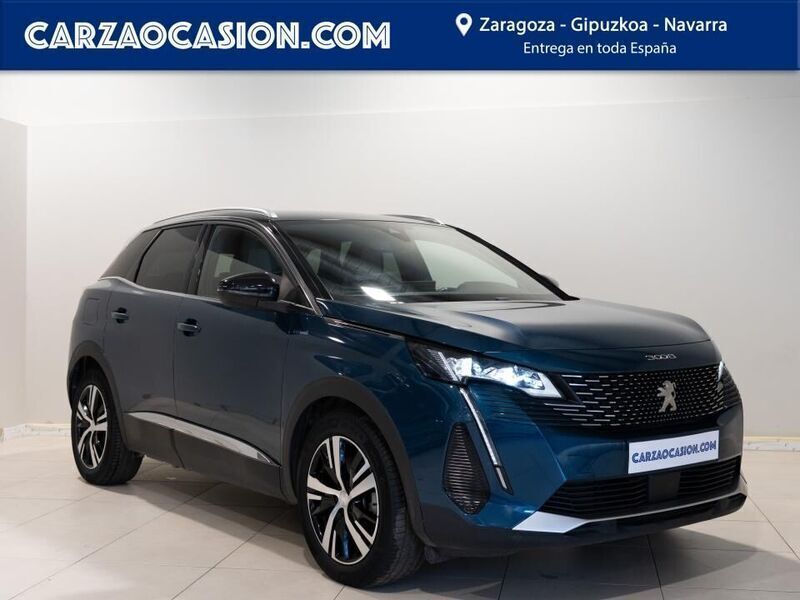 Azul Usado 2023 Peugeot 3008 GT SUV | 24.995 € (Buen precio) - Imagen 1/4