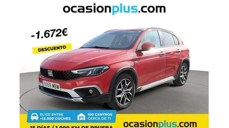 Rojo Usado 2022 Fiat Tipo Red Utilitario | 16.728 € (Precio justo) - Imagen 1/4