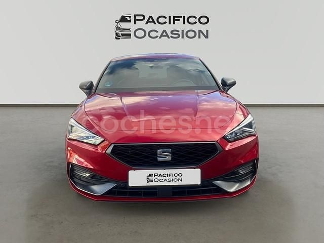 Usado Seat Leon FR 150 CV (110 kW) 2021 Rojo Berlina