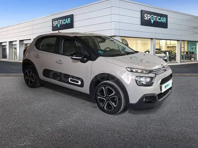 Usado Citroën C3 Feel 102 CV (75 kW) 2021 Gris Utilitario