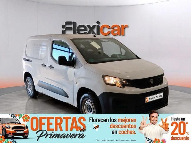 Usado Peugeot Partner S 102 CV (75 kW) 2021 Blanco Monovolumen