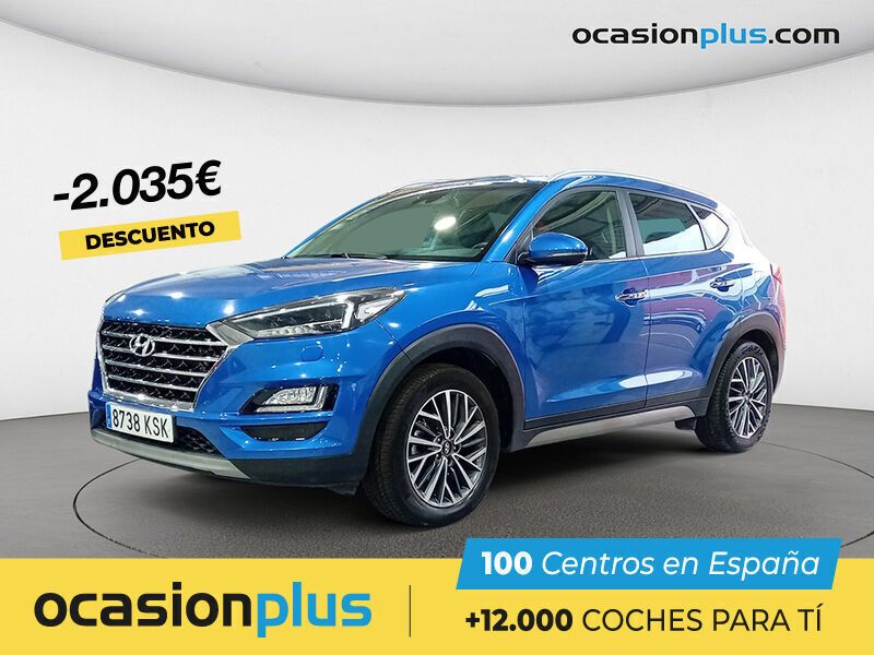 Azul Usado 2018 Hyundai Tucson SUV | 20.900 € (Precio justo) - Imagen 1/4