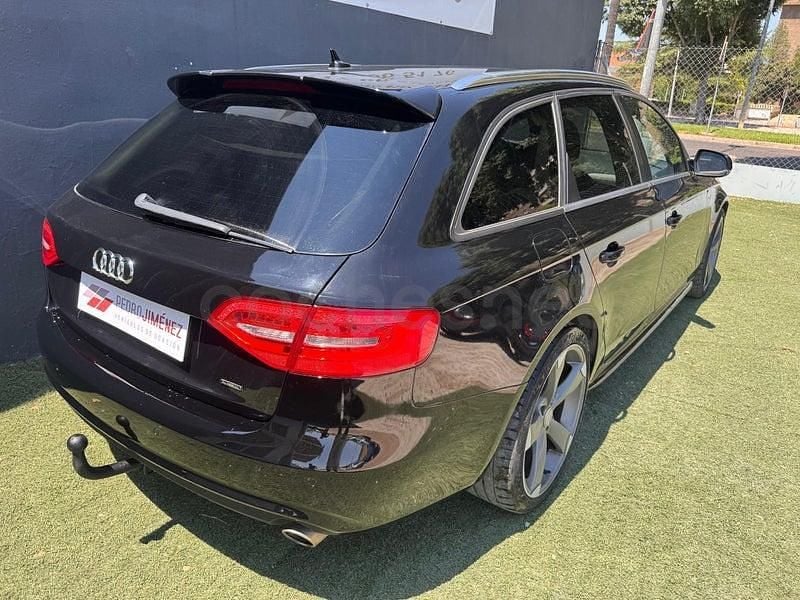 Usado Audi A4 S-Line 245 CV (180 kW) 2012 Negro Familiar