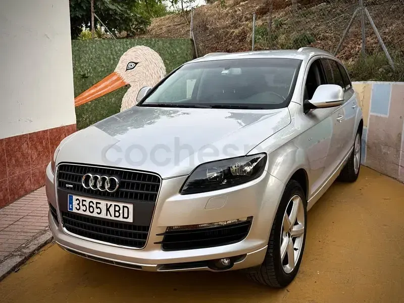 Usado Audi Q7 S-Line 233 CV (171 kW) 2007 Gris / plata SUV
