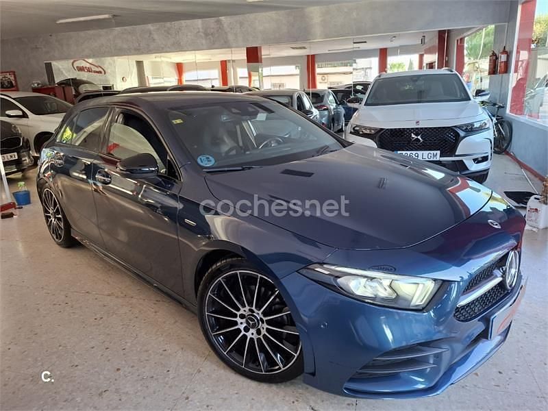 Azul Usado 2020 Mercedes A200 Berlina | 27.900 € (Un poco caro) - Imagen 1/4