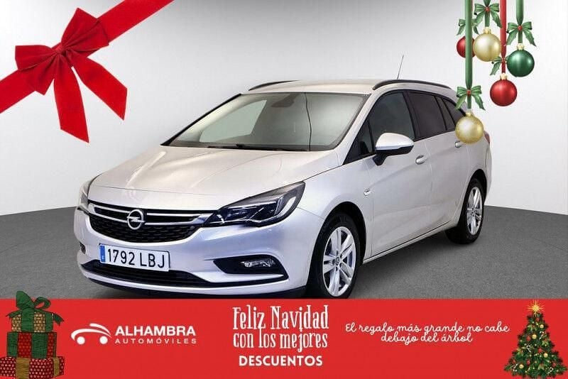 Gris / plata Usado 2019 Opel Astra Selective Utilitario | 12.390 € (Precio justo) - Imagen 1/4