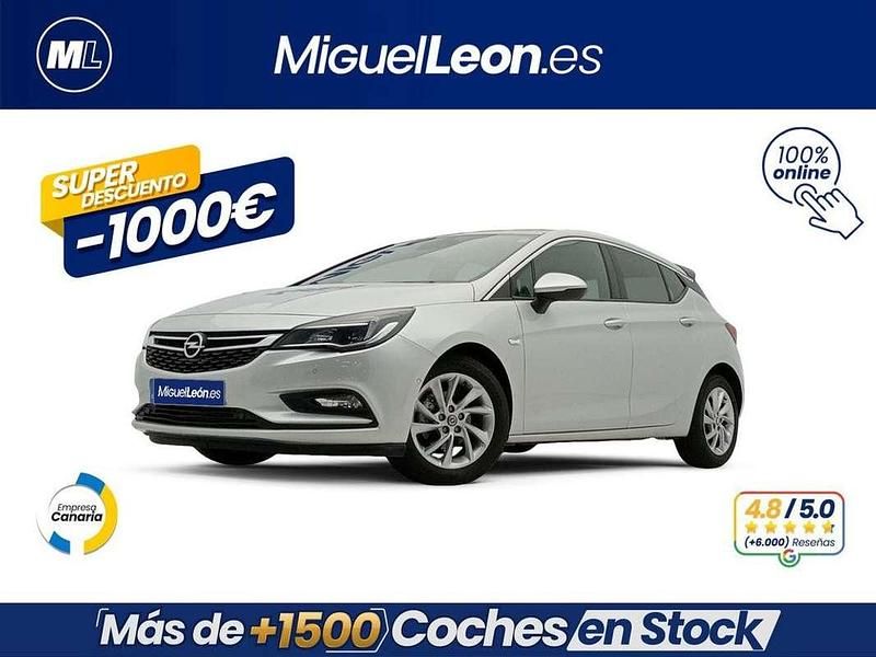 Gris Usado 2019 Opel Astra Dynamic Berlina | 11.485 € (Precio justo) - Imagen 1/3
