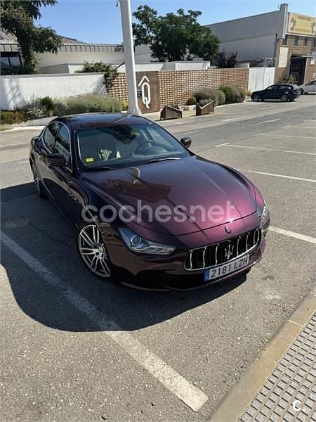 Granate Usado 2015 Maserati Ghibli Berlina | 29.999 € (Precio justo) - Imagen 1/4