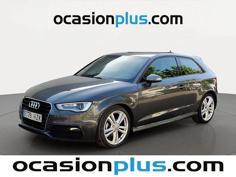 Brugt Audi A3 S-Line 105 HK (77 kW) 2014 Grå Hatchback