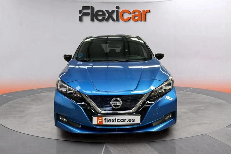 Usado Nissan Leaf N-Connecta 110 kW (150 CV) 2020 Azul Utilitario