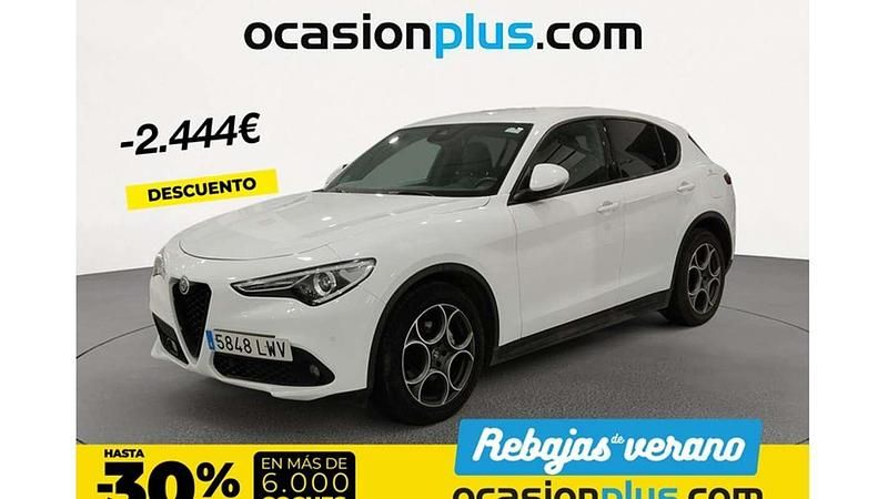 Blanco Usado 2022 Alfa Romeo Stelvio Sprint SUV | 24.446 € (Buen precio) - Imagen 1/4