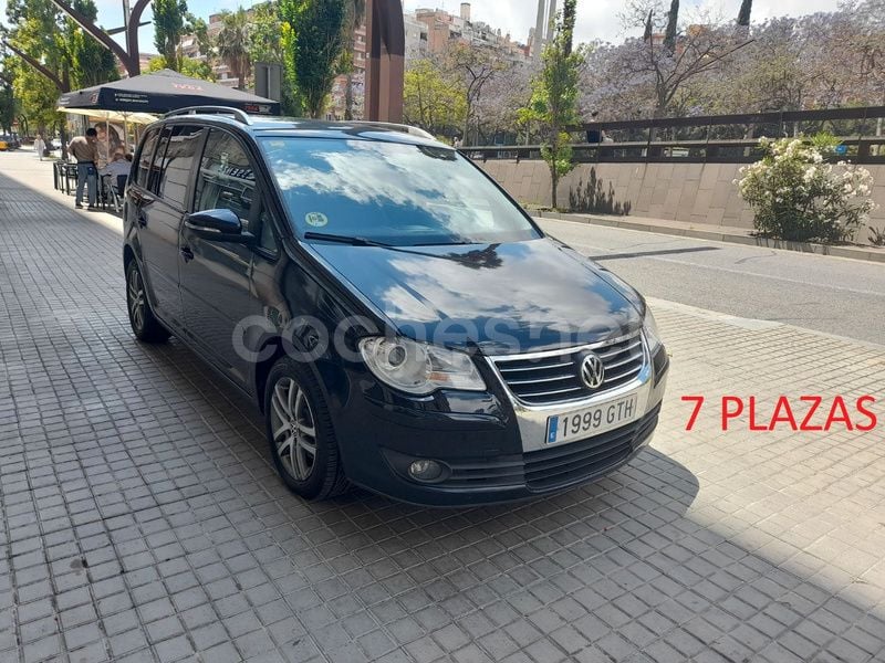 Negro Usado 2010 VW Touran Advance Monovolumen | 7500 € (Buen precio) - Imagen 1/4