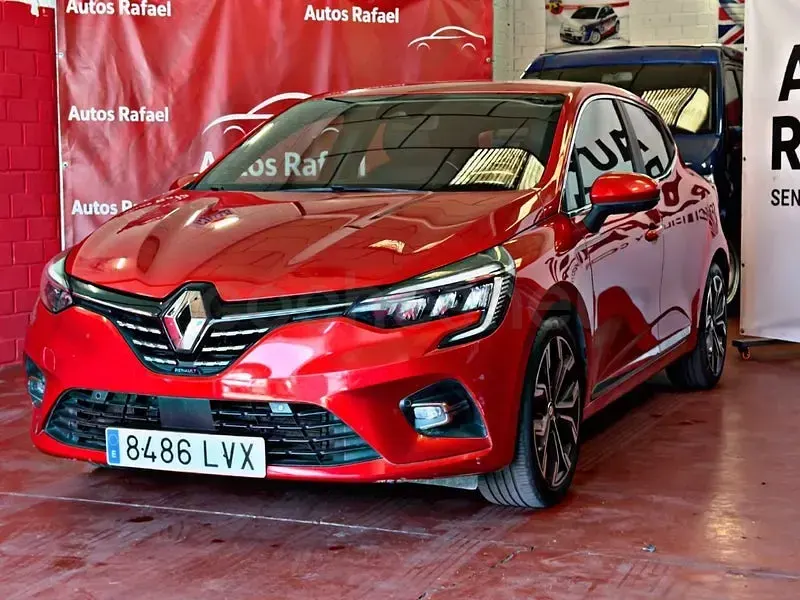 Usado Renault Clio V Zen 100 CV (73 kW) 2022 Rojo Berlina