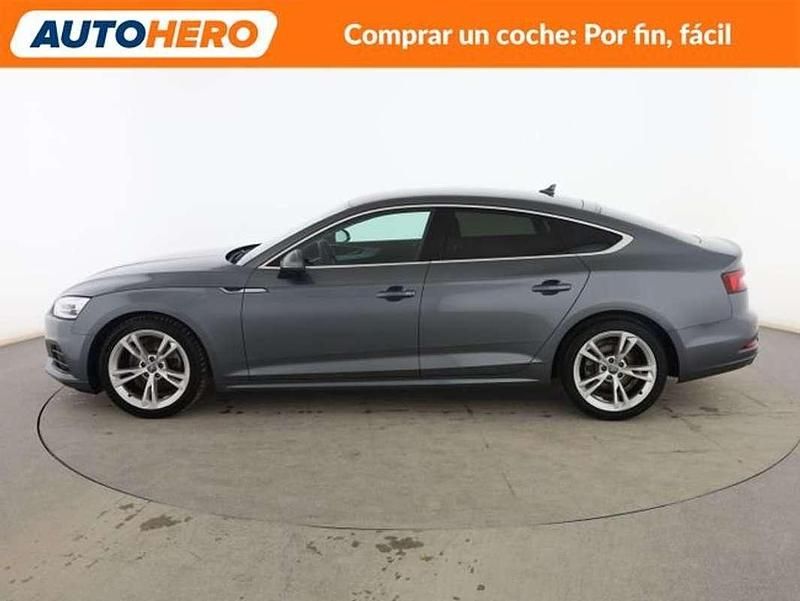 Usado Audi A5 150 CV (110 kW) 2017 Gris Coupe