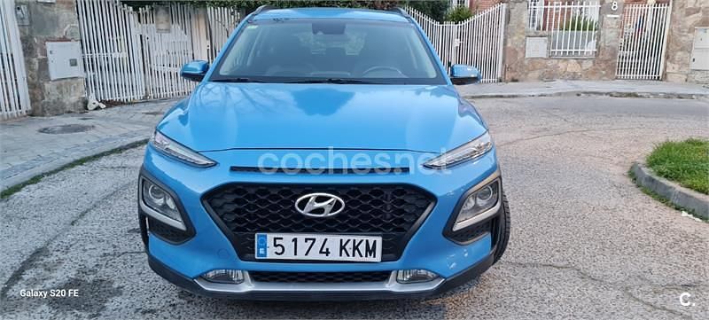 Usado Hyundai Kona 120 CV (88 kW) 2018 Azul SUV