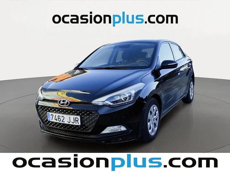 Usado Hyundai i20 84 CV (61 kW) 2015 Negro Utilitario