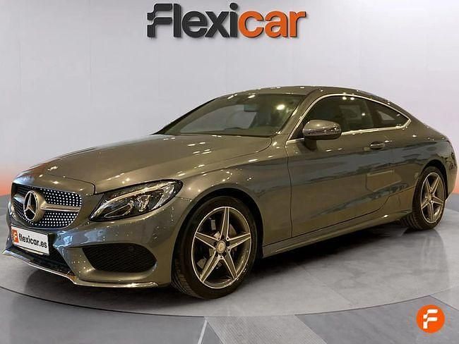 Usado Mercedes C220 170 CV (125 kW) 2016 Gris / plata Coupe