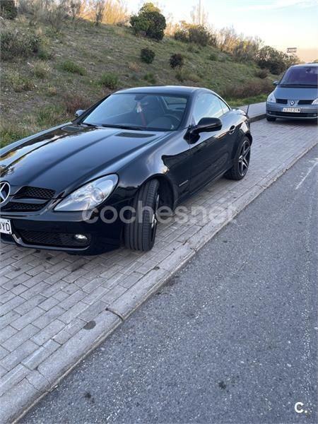 Usado Mercedes SLK200 Edition 184 CV (135 kW) 2010 Negro Descapotable