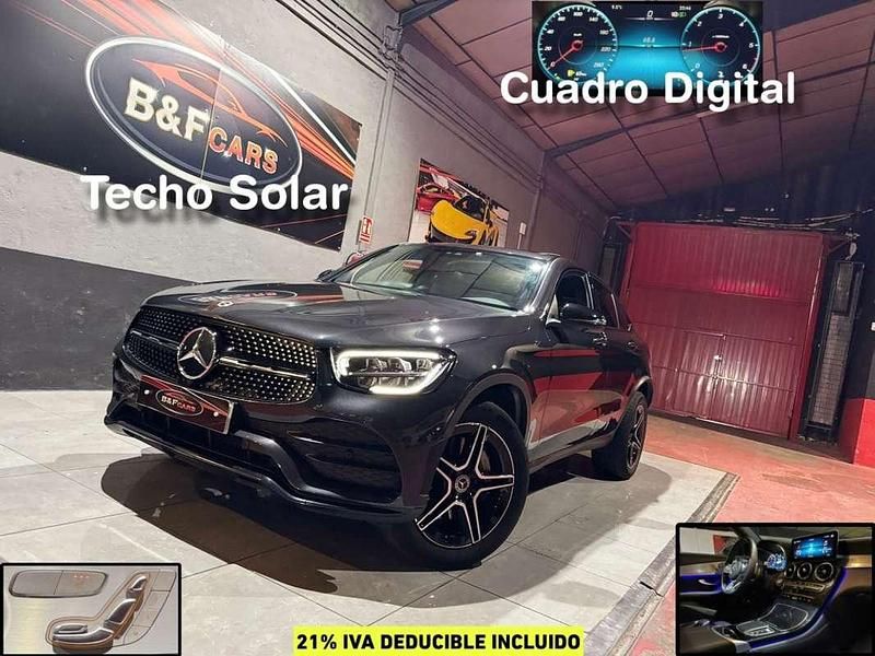 Usado Mercedes GLC220 194 CV (142 kW) 2020 Gris Coupe