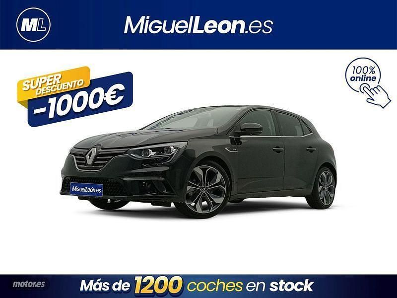 Negro Usado 2017 Renault Mégane GT Line GT-Line Berlina | 11.985 € (Precio justo) - Imagen 1/3