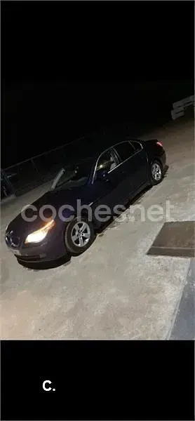 Usado BMW 520 163 CV (119 kW) 2008 Azul Berlina