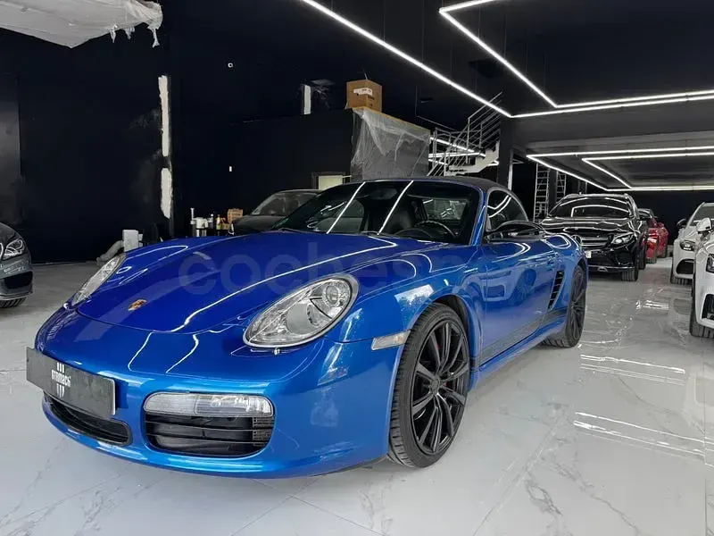 Usado Porsche Boxster S 280 CV (205 kW) 2006 Azul Descapotable