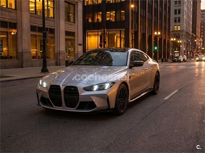Gris / plata Usado 2024 BMW M4 Competition Edition Coupe | 99.000 € (Super precio) - Imagen 1/4