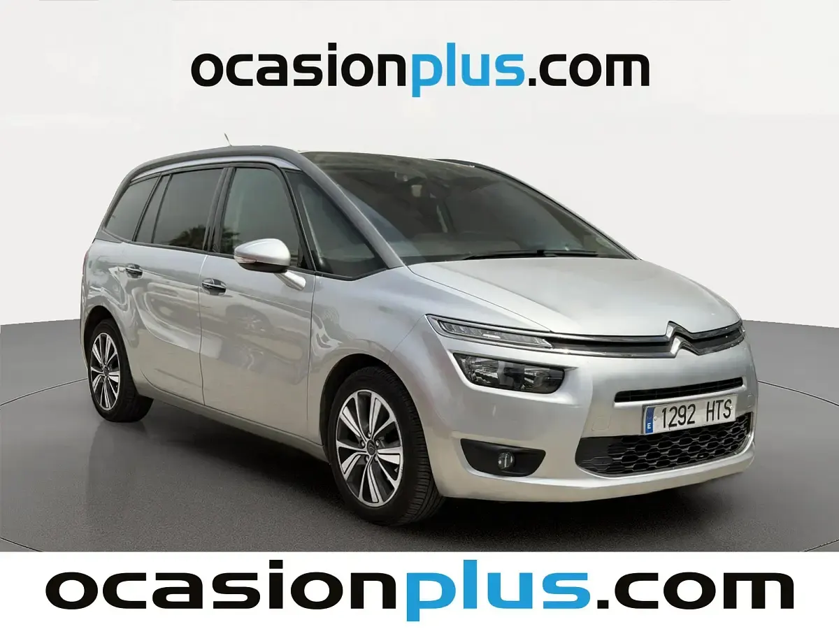 Usado Citroën Grand C4 Picasso Intensive 150 CV (110 kW) 2013 Gris plata Monovolumen