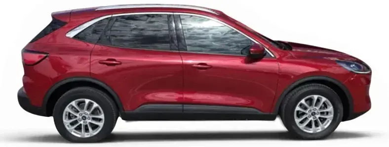Usado Ford Kuga Titanium 190 CV (139 kW) 2021 Rojo SUV