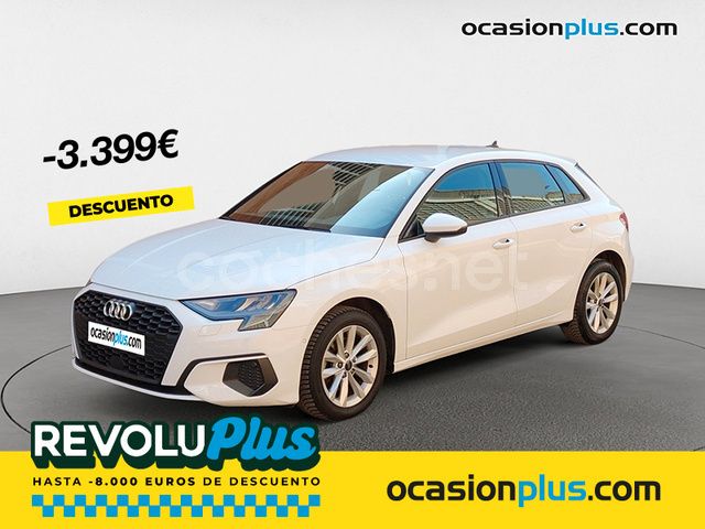Blanco Usado 2023 Audi A3 Sportback e-tron Berlina | 25.190 € (Precio justo) - Imagen 1/4