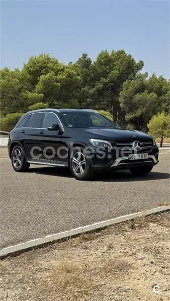 Usado Mercedes GLC220 170 CV (125 kW) 2015 Negro SUV