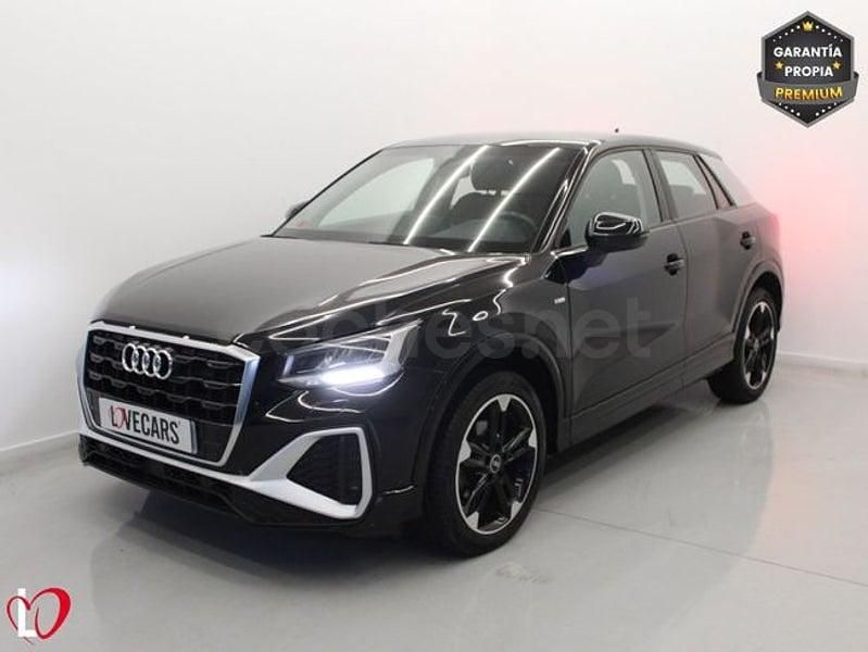 Usado Audi Q2 S-Line 150 CV (110 kW) 2021 Negro SUV
